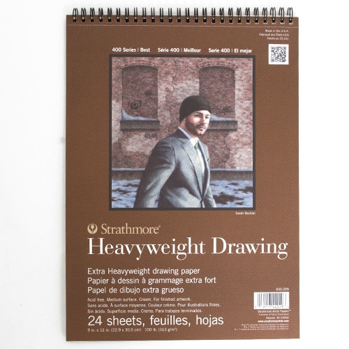 Strathmore, 100#, Heavyweight , Draw Pad, 24 Sheet